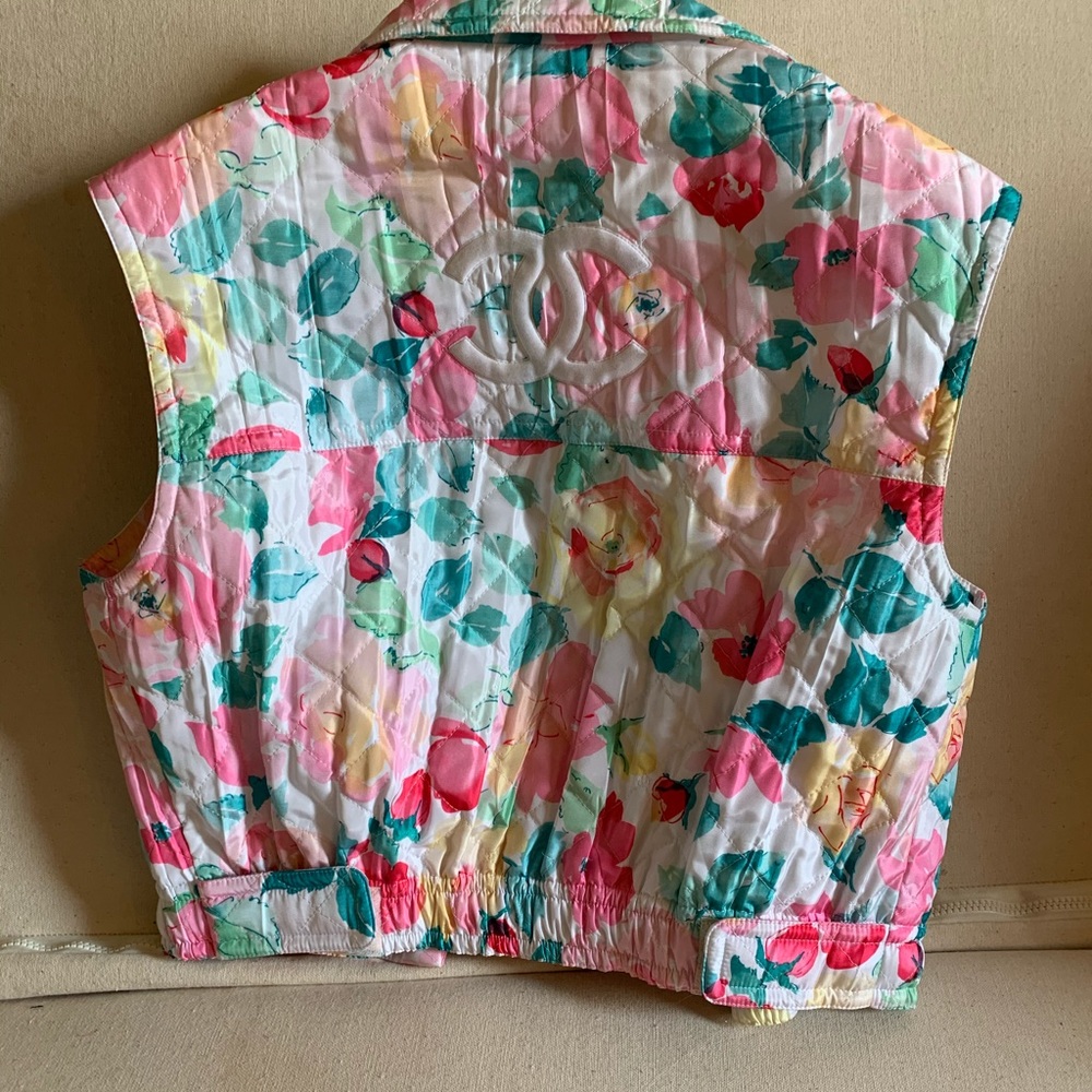 Chanel Floral Vest